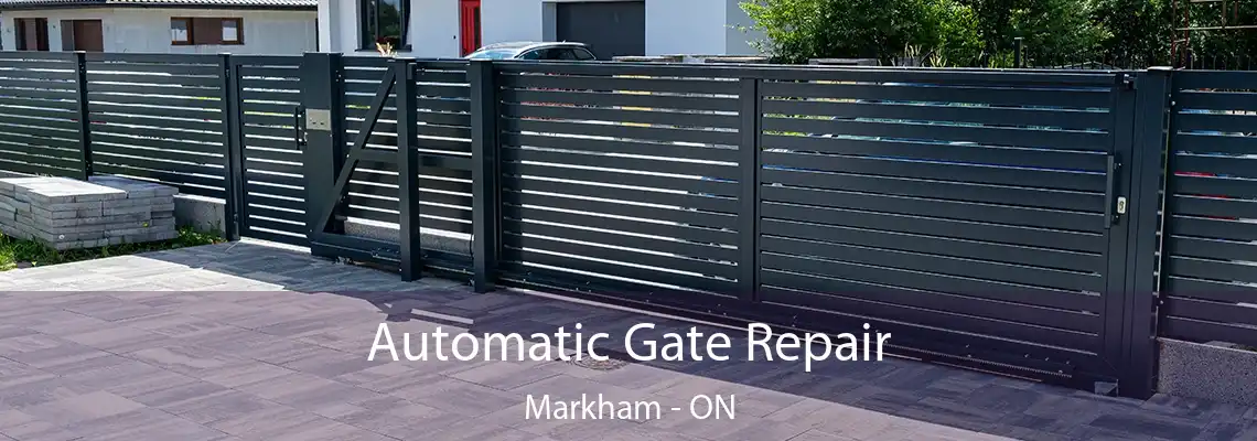 Automatic Gate Repair Markham - ON