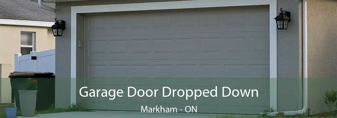 Garage Door Dropped Down Markham - ON
