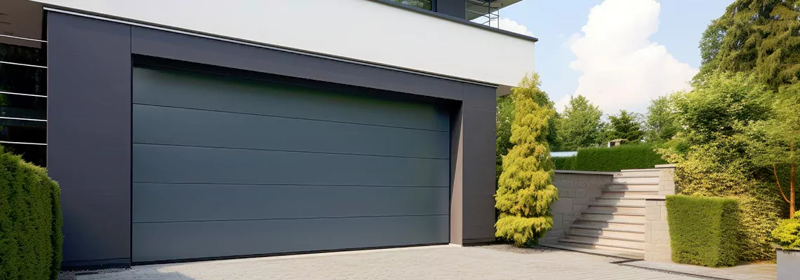 Haas Galvanized Steel Garage Door in Markham, ON
