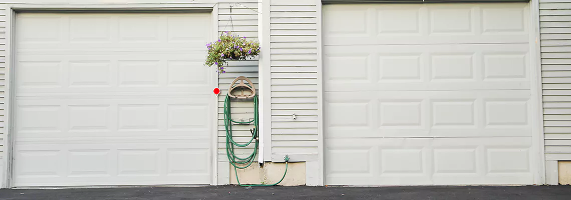 Sectional Garage Door Dropped Down Repair in Markham, Ontario