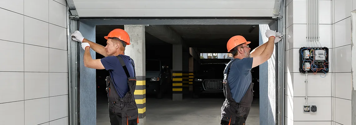 Wooden Garage Door Frame Repair in Markham, Ontario
