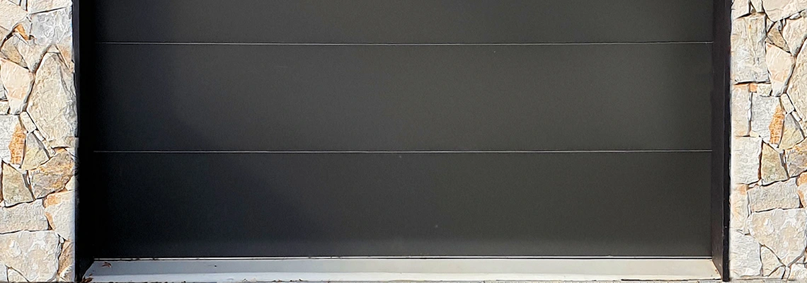 Overhead Black Garage Door Installation in Markham, Ontario